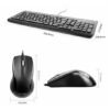 DeLUX Keyboard Mouse Set