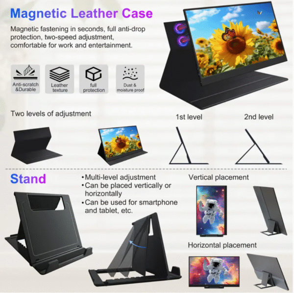 NSEOVS 1080P Portable Monitor